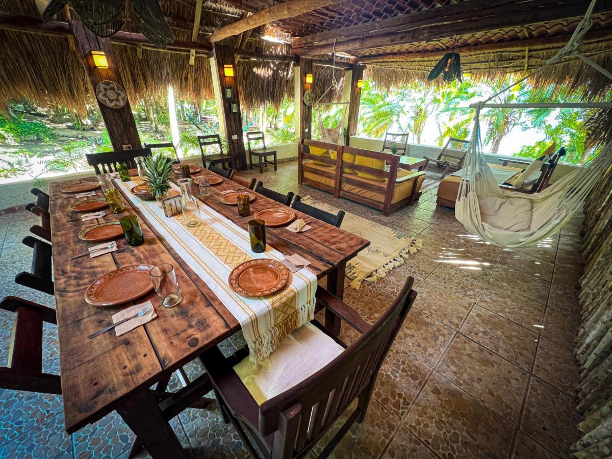 Villa Santuario Lake Front Oasis Bacalar Kültér fotó