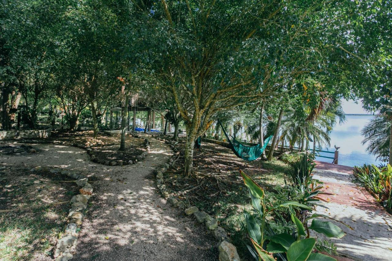 Villa Santuario Lake Front Oasis Bacalar Kültér fotó