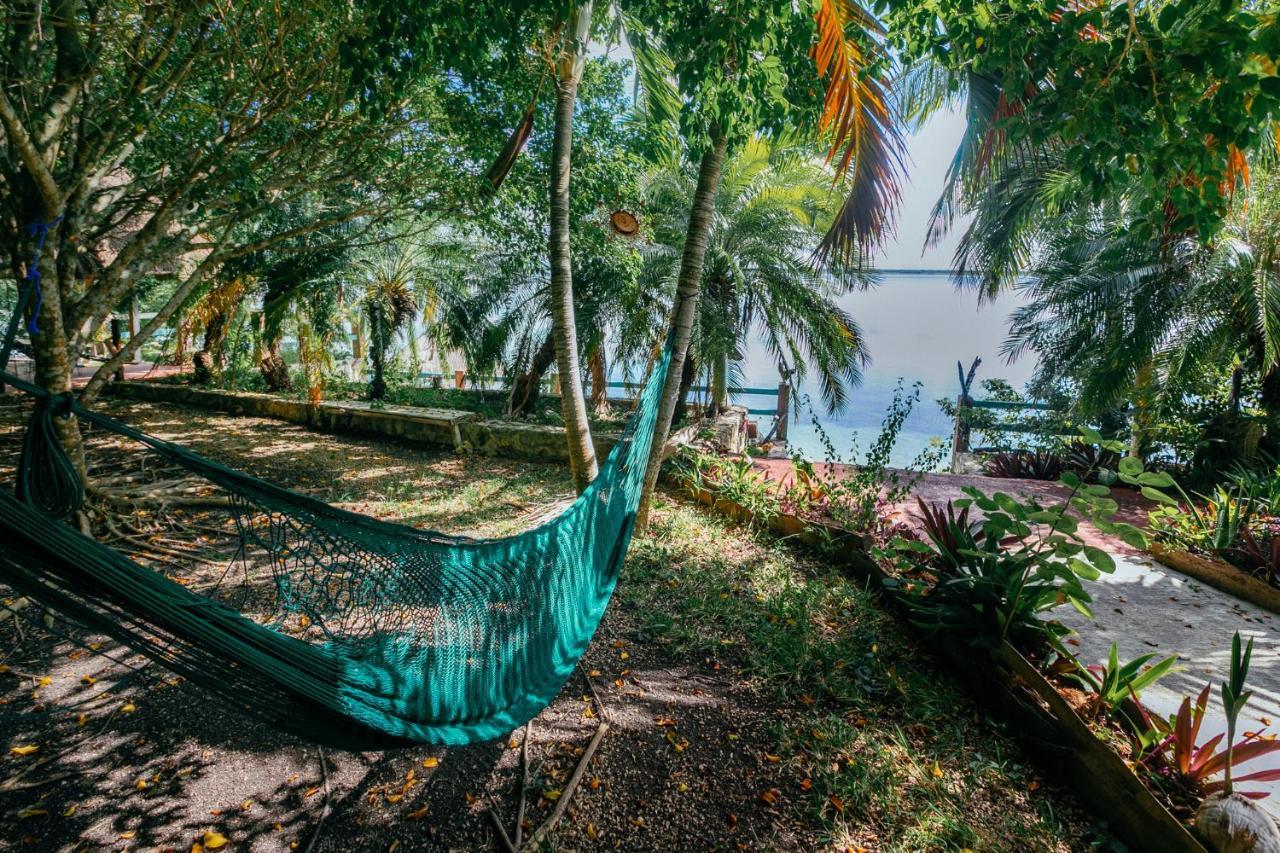 Villa Santuario Lake Front Oasis Bacalar Kültér fotó