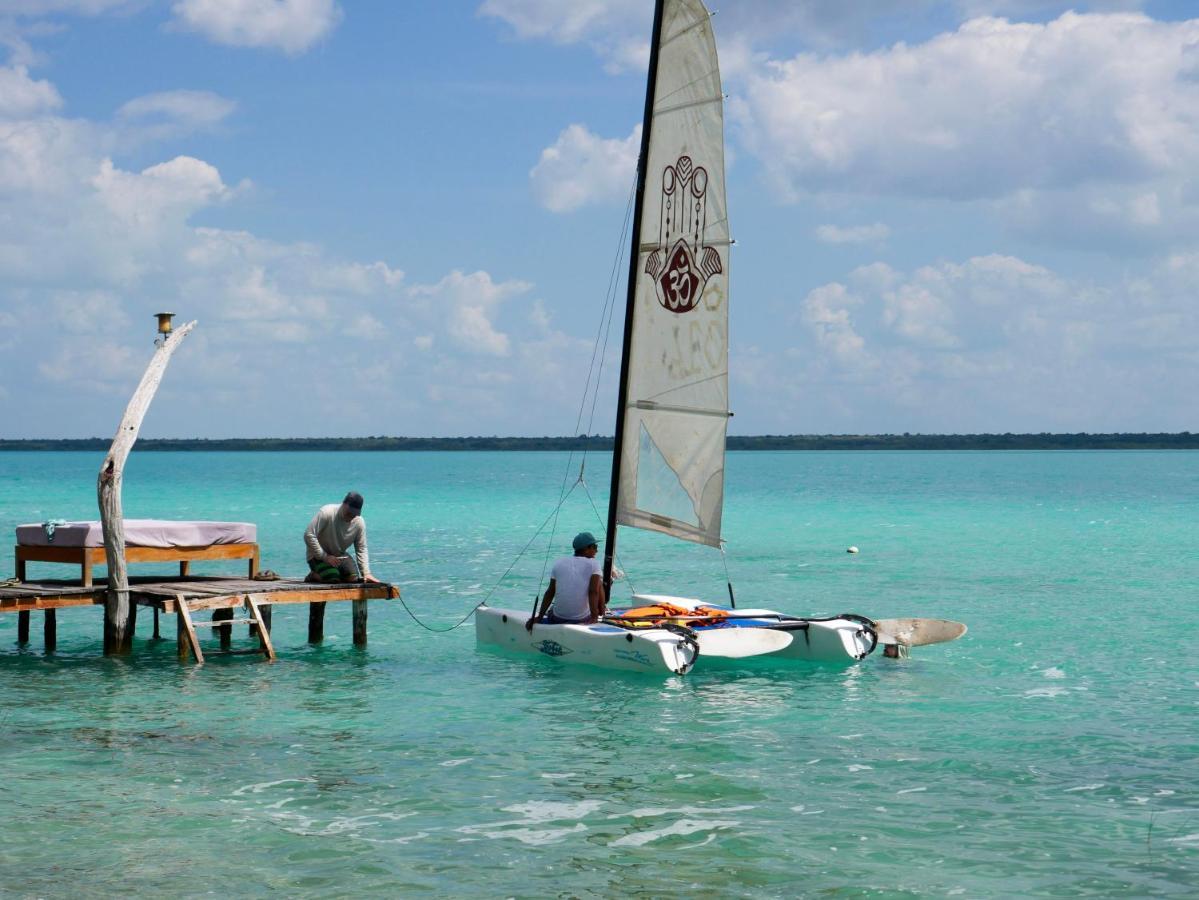 Villa Santuario Lake Front Oasis Bacalar Kültér fotó