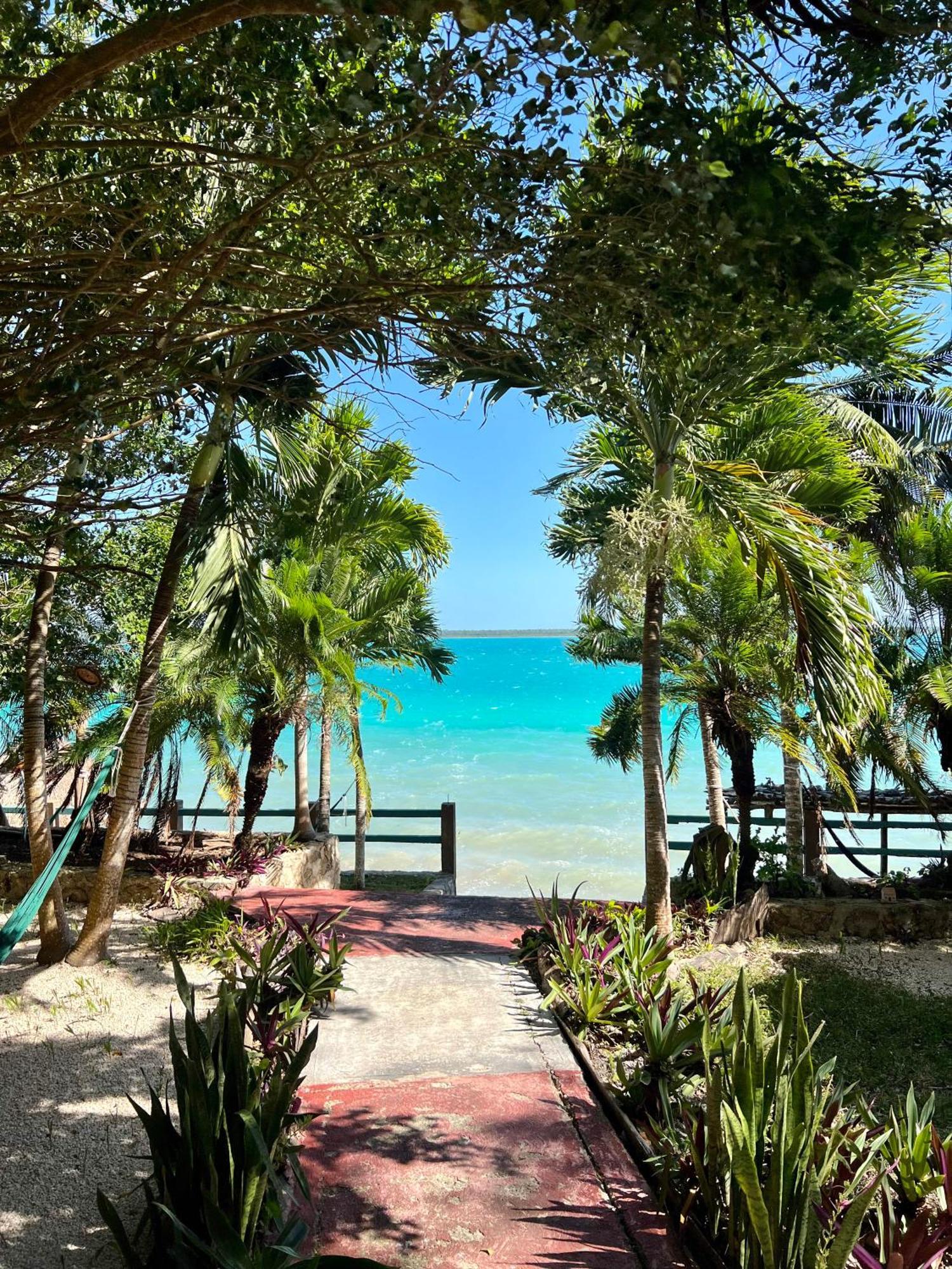 Villa Santuario Lake Front Oasis Bacalar Kültér fotó