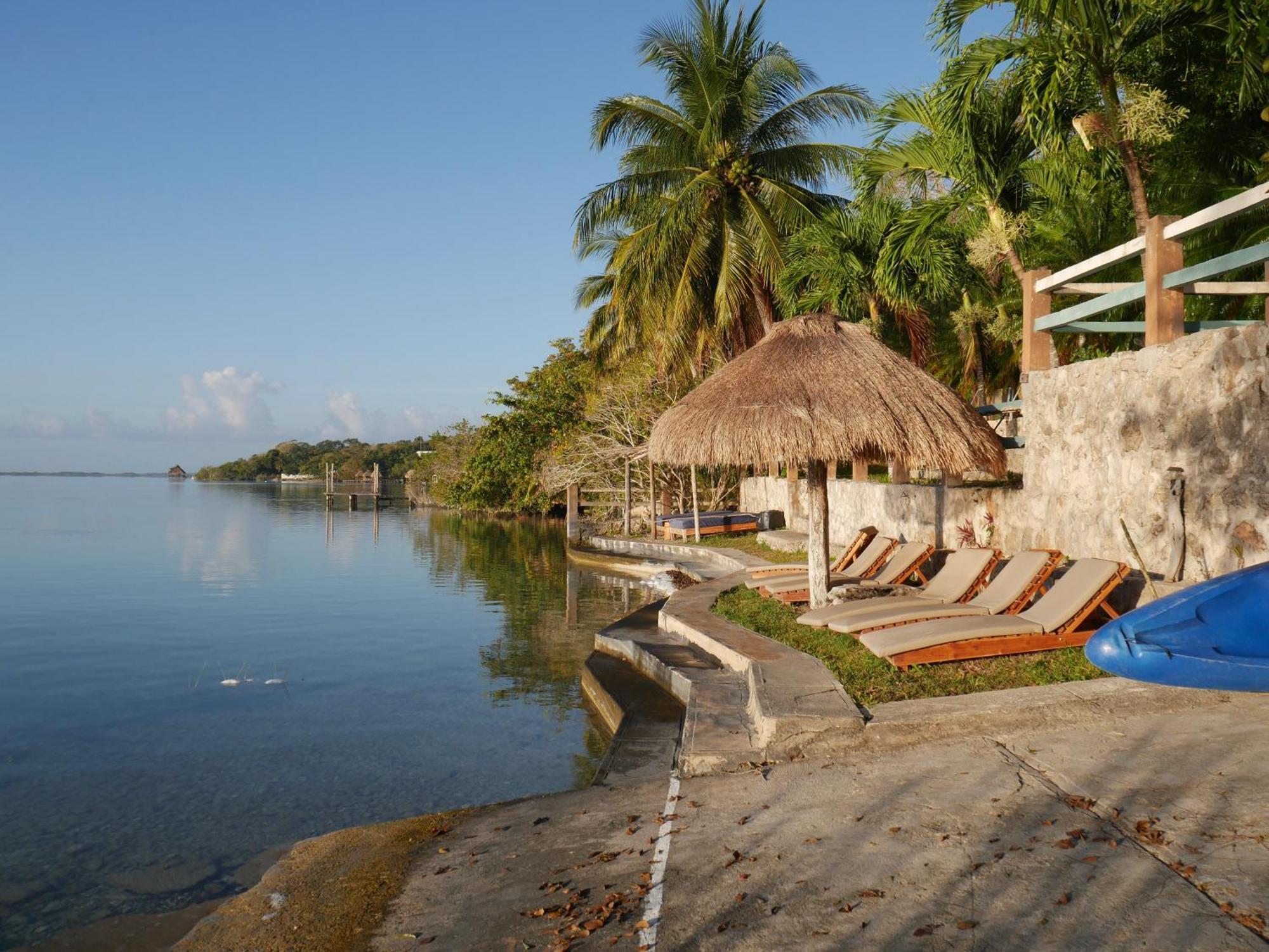 Villa Santuario Lake Front Oasis Bacalar Kültér fotó