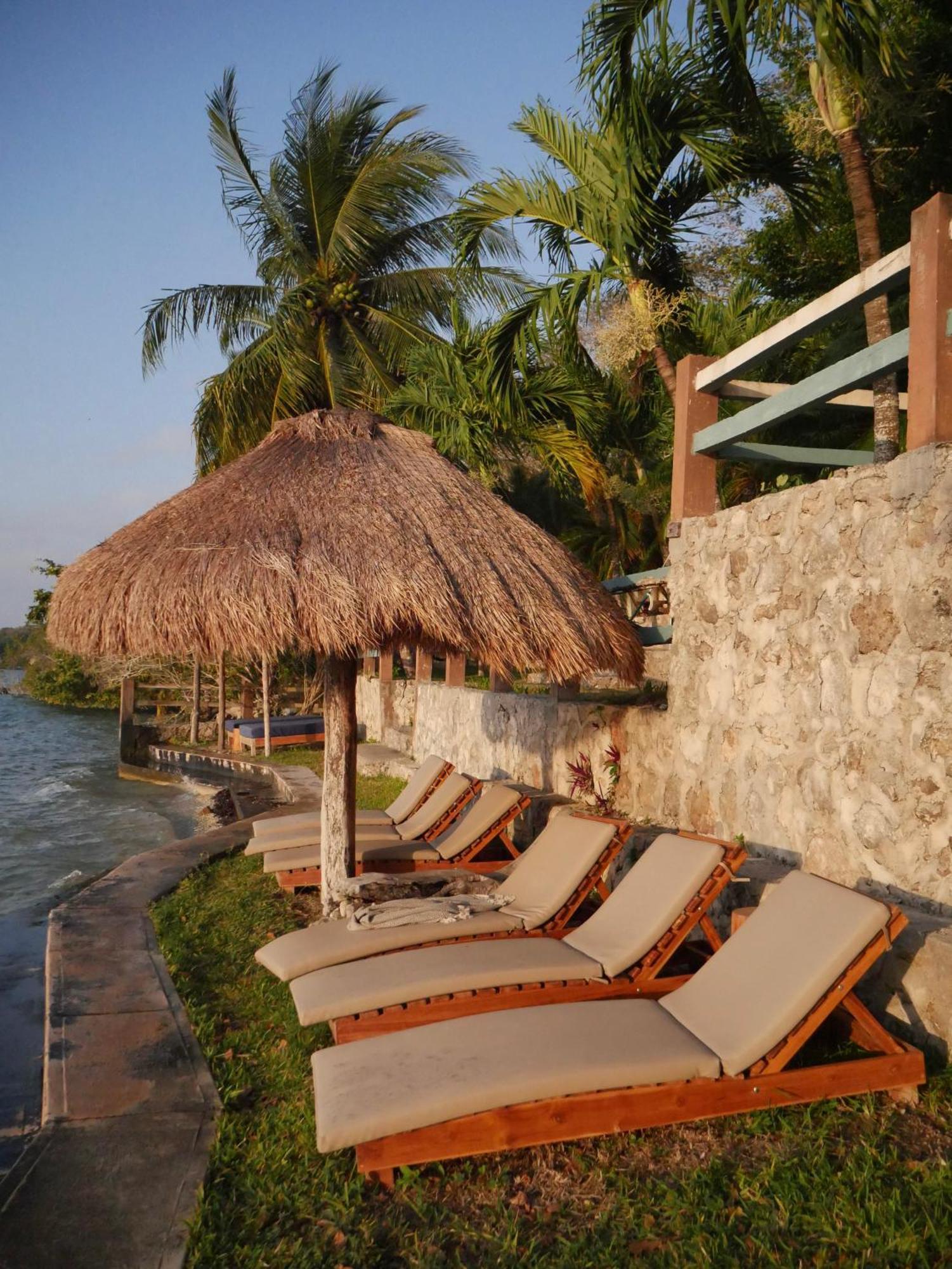 Villa Santuario Lake Front Oasis Bacalar Kültér fotó