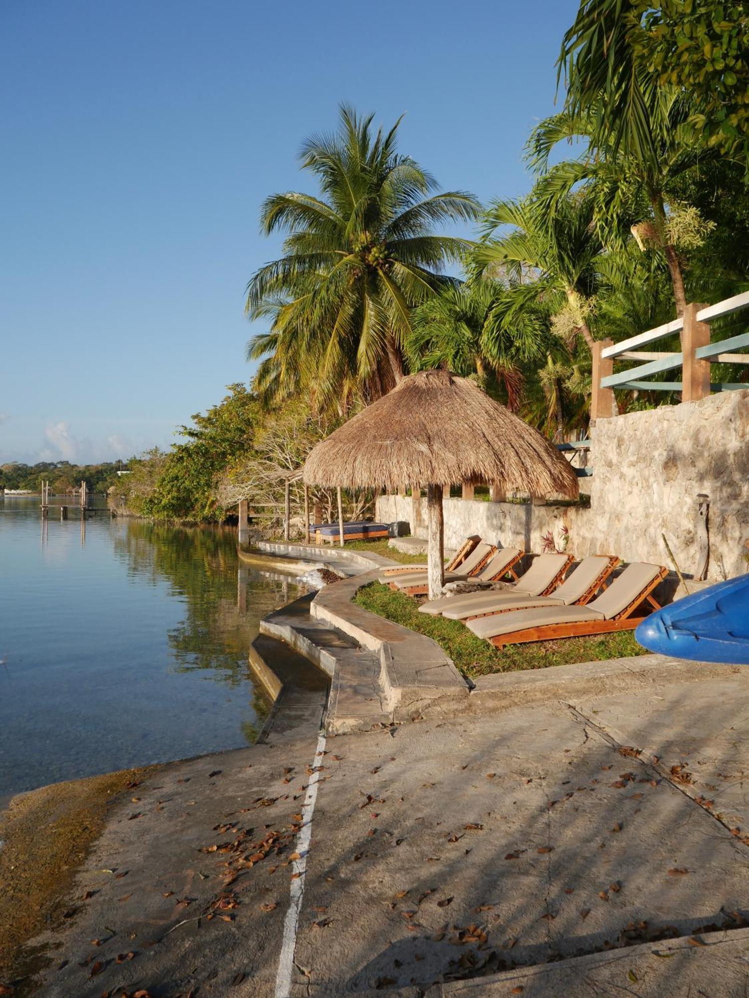 Villa Santuario Lake Front Oasis Bacalar Kültér fotó