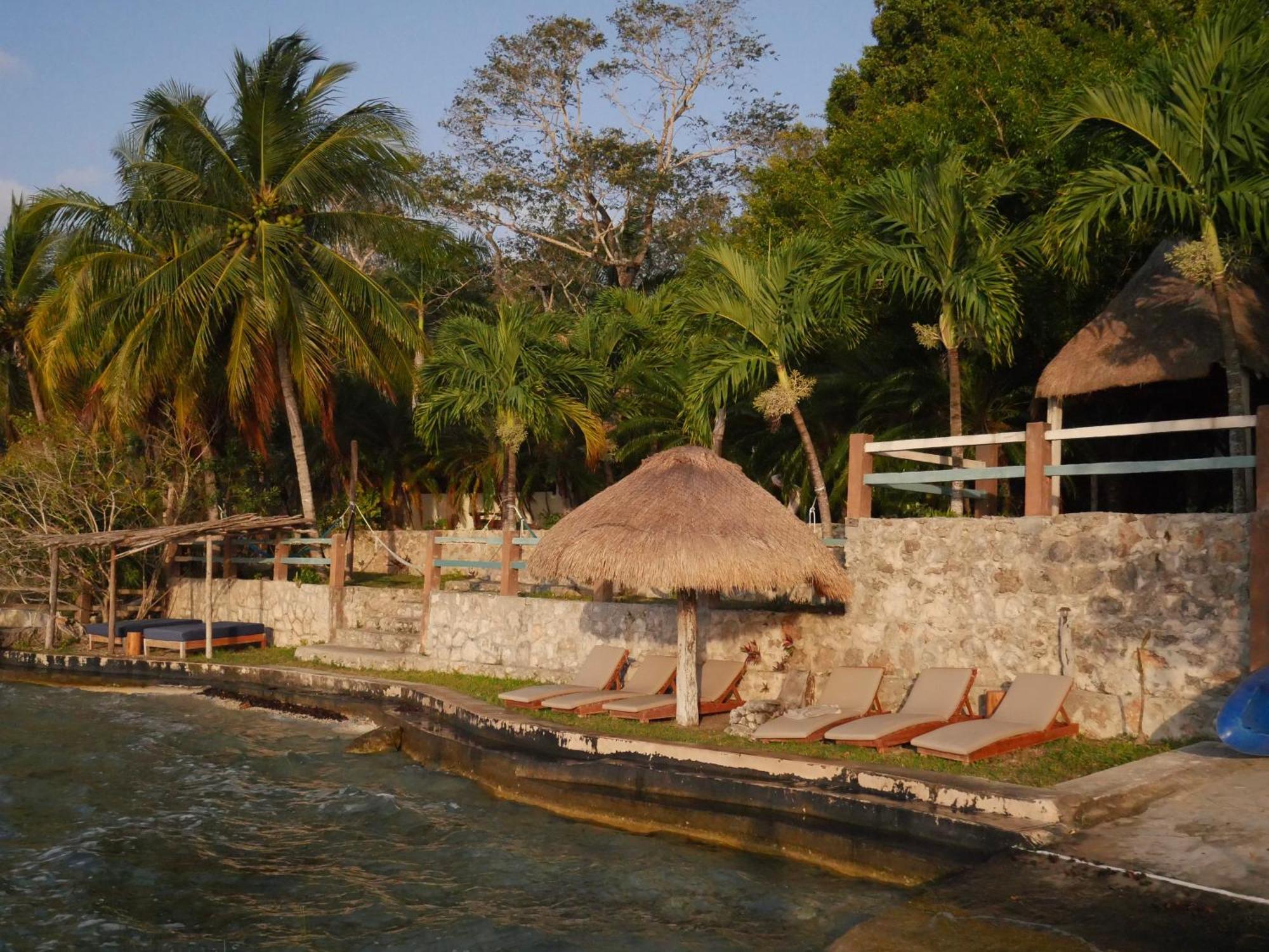 Villa Santuario Lake Front Oasis Bacalar Kültér fotó