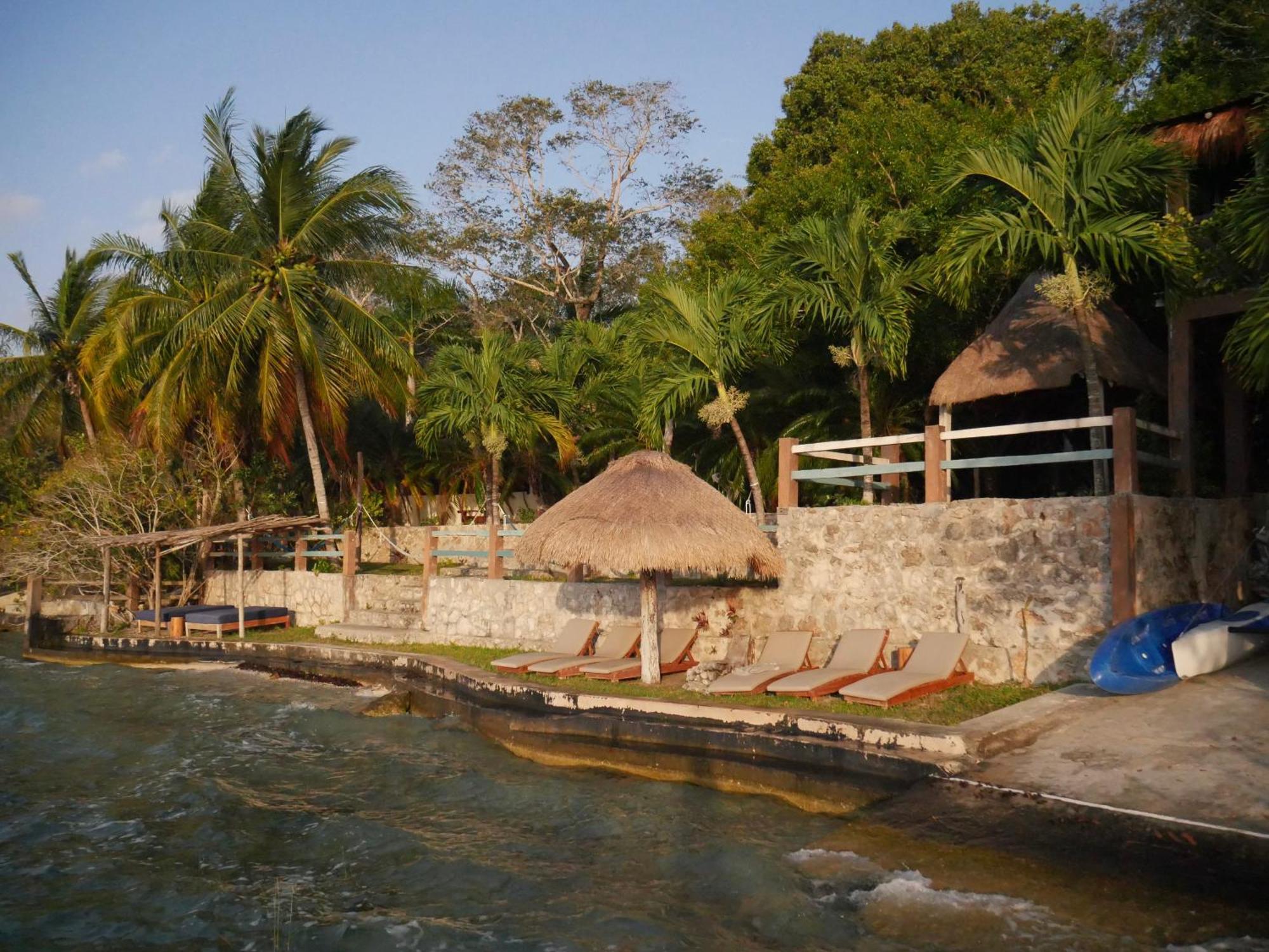 Villa Santuario Lake Front Oasis Bacalar Kültér fotó
