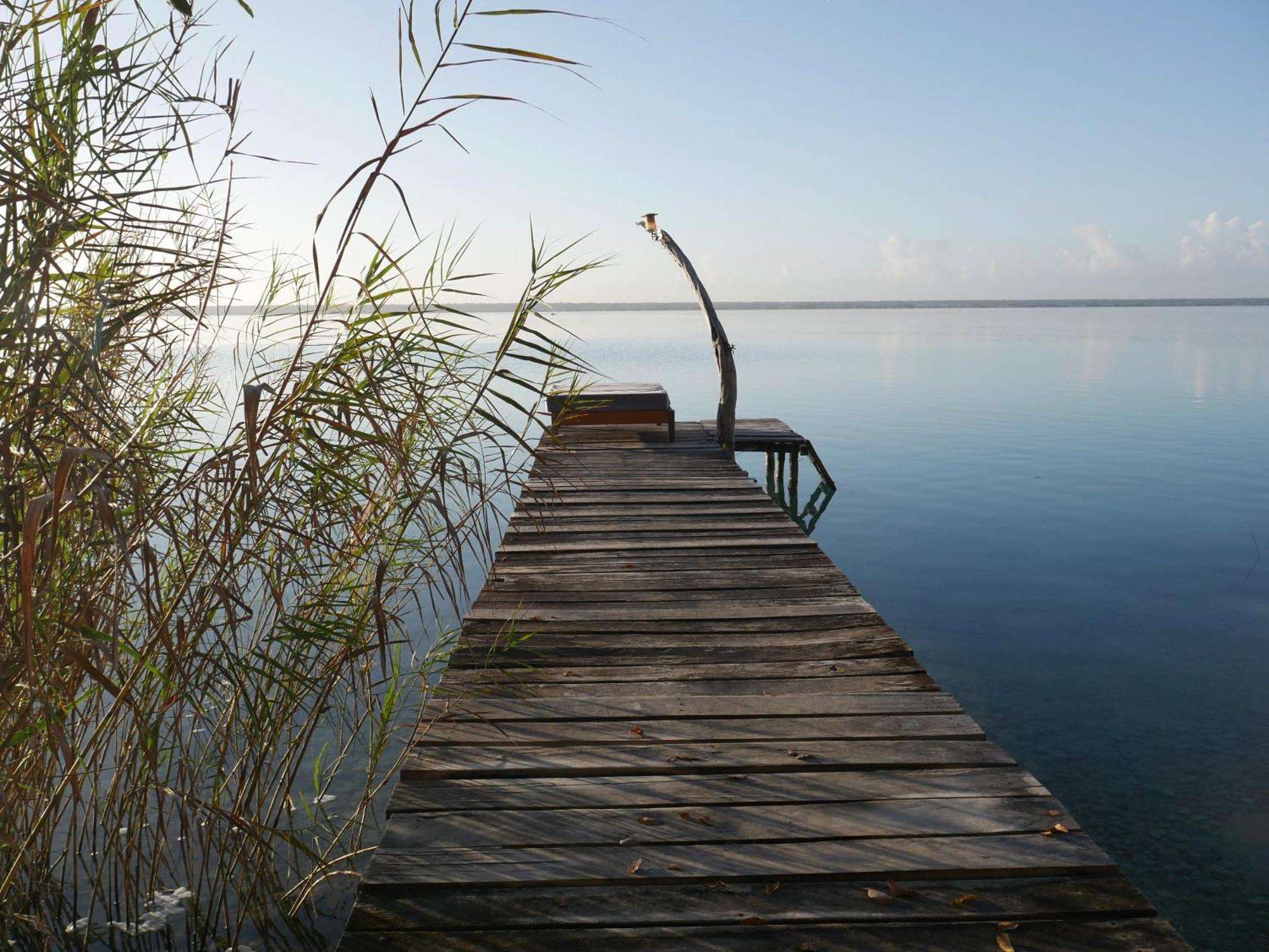 Villa Santuario Lake Front Oasis Bacalar Kültér fotó