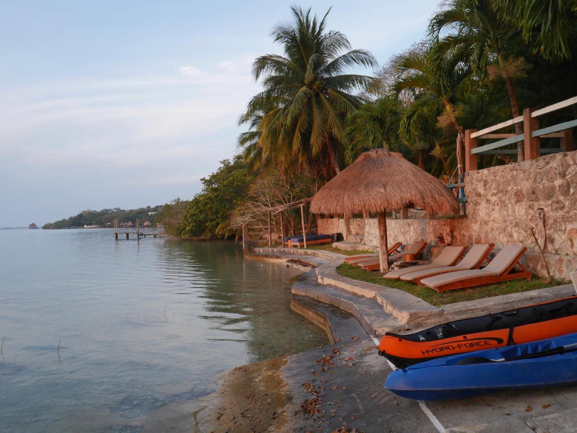 Villa Santuario Lake Front Oasis Bacalar Kültér fotó