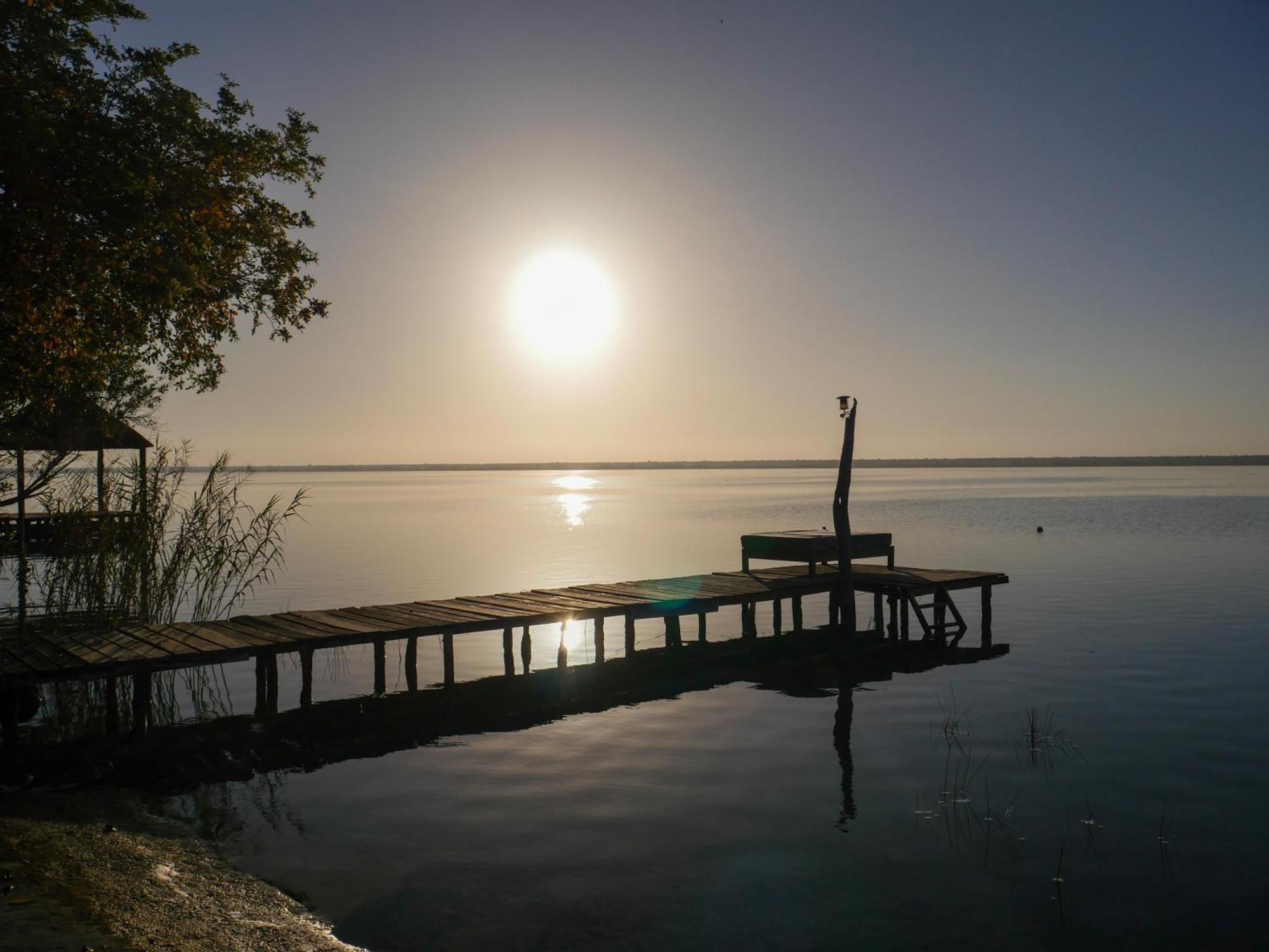 Villa Santuario Lake Front Oasis Bacalar Kültér fotó