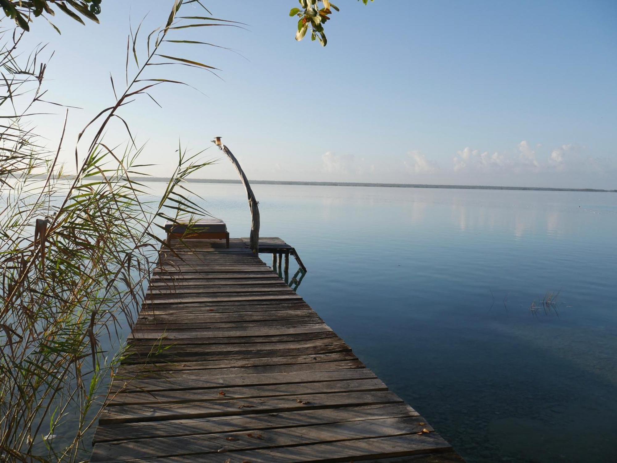 Villa Santuario Lake Front Oasis Bacalar Kültér fotó