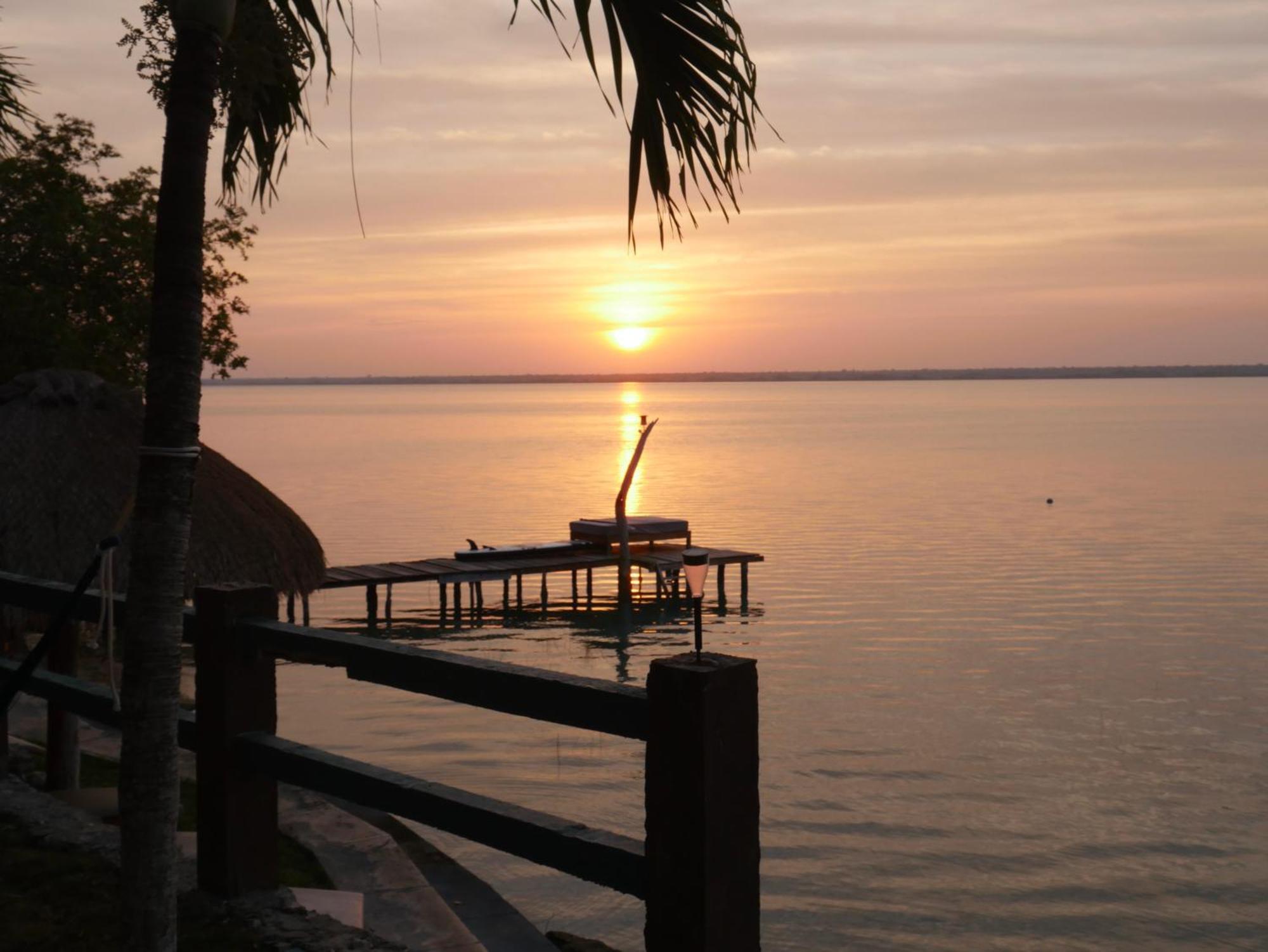 Villa Santuario Lake Front Oasis Bacalar Kültér fotó
