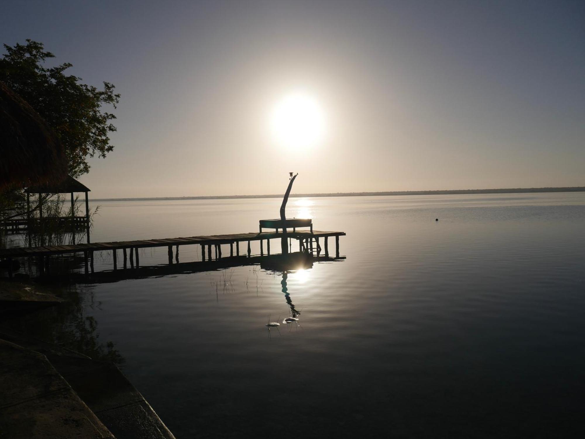 Villa Santuario Lake Front Oasis Bacalar Kültér fotó