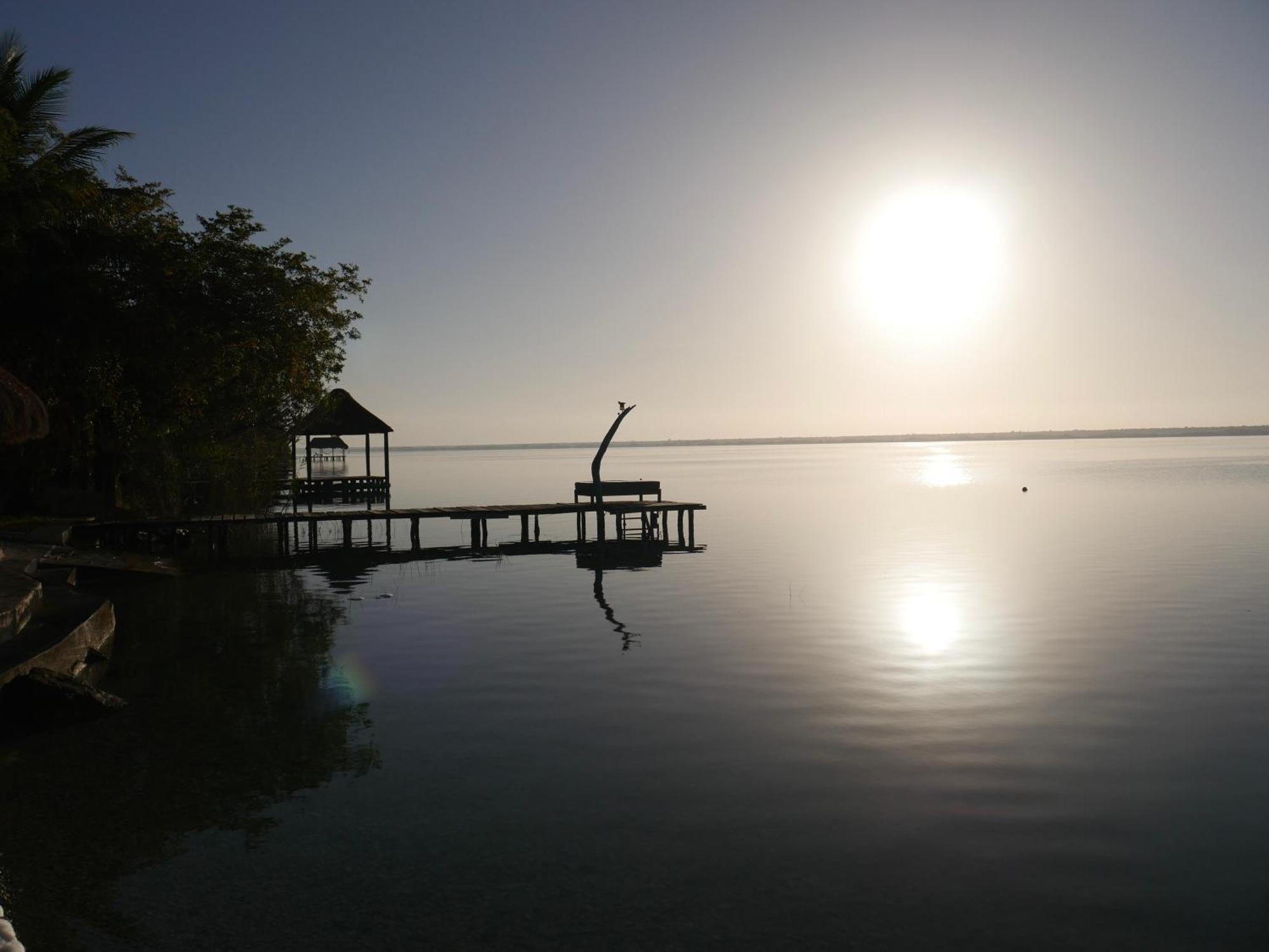 Villa Santuario Lake Front Oasis Bacalar Kültér fotó